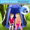 Serenelife Children's Tree Swing Tent - Indoor/Outdoor Hanging Rope Swing Hangout Kit Blue SLSWNG350BL - alternate 4